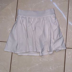 White Lululemon Tennis Time Skirt
